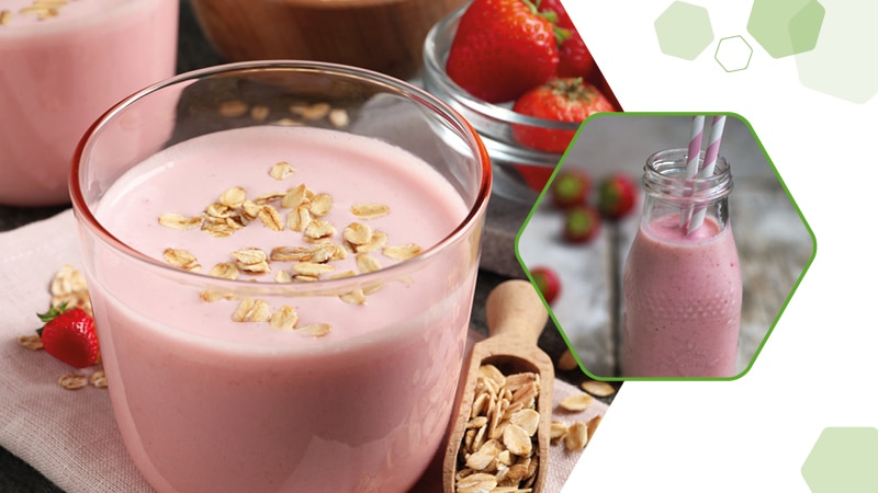<span>Zomerse smoothiebowl met havermout</span>
