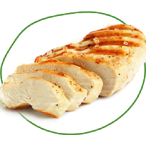 Eiwitten: van melk, kip, erwten en sperziebonen.